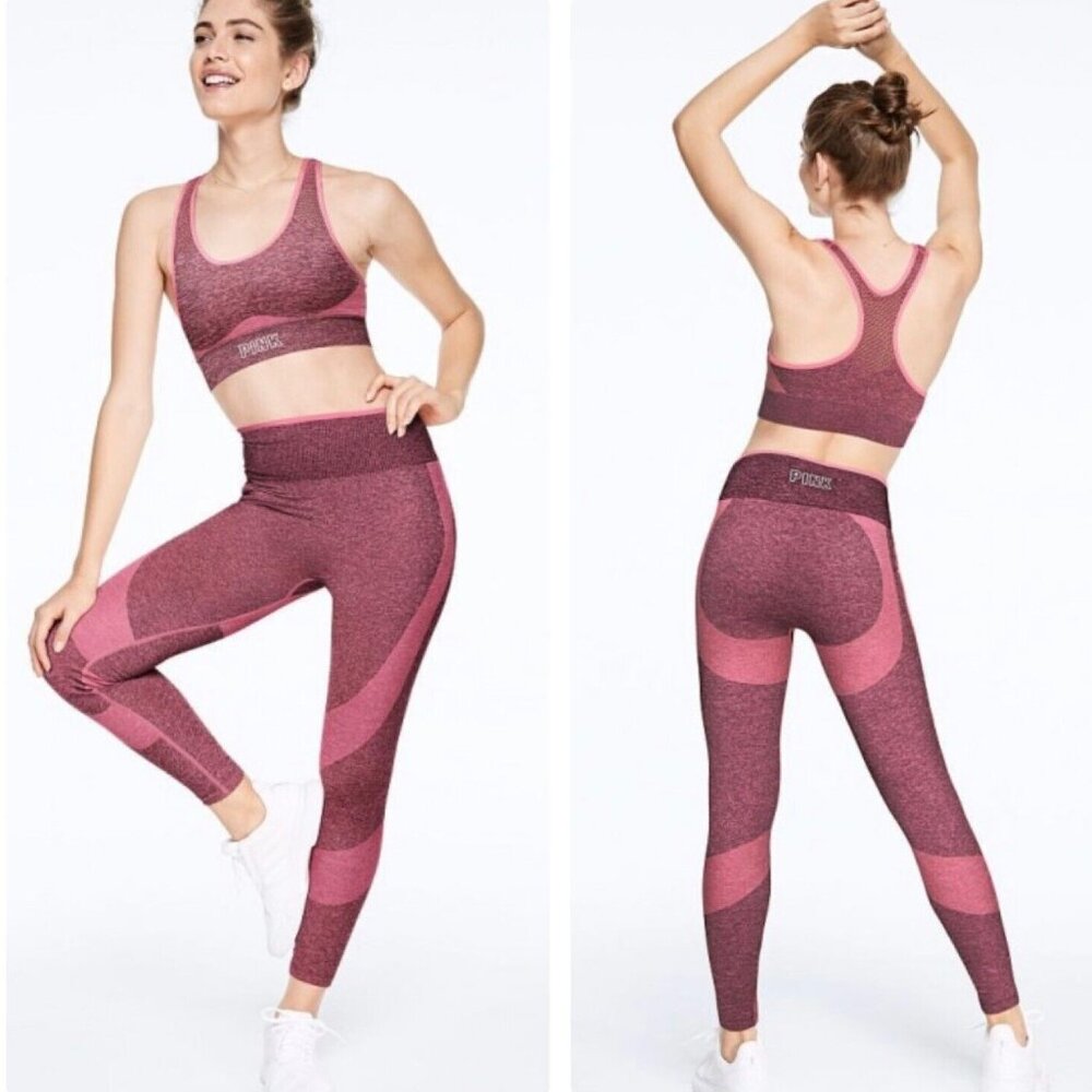 Victoria's Secret PINK Seamless Leggings - Pink